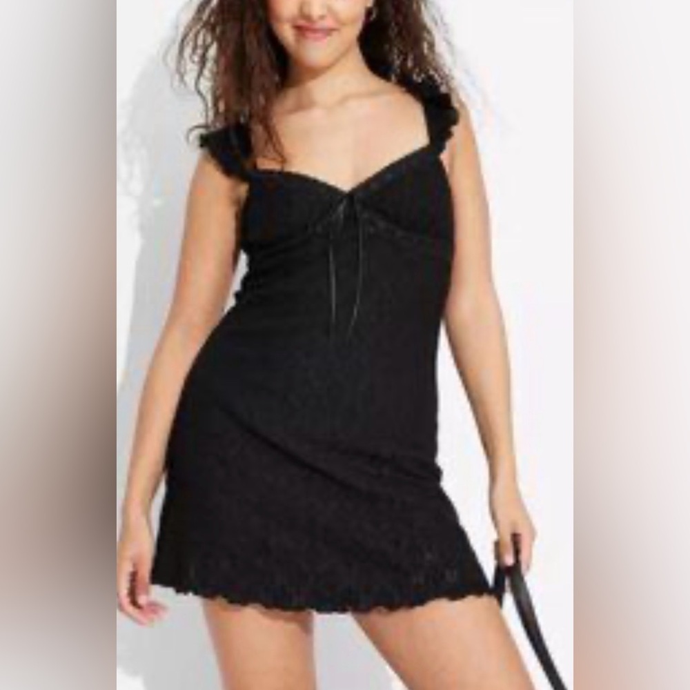 160 Wild Fable Black Mini Dress